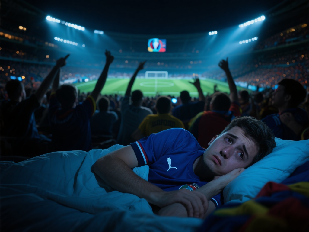 欧洲杯赛程多在凌晨,球迷需备战熬夜观看 对于许多欧洲杯死忠球迷而言,就算比赛在深