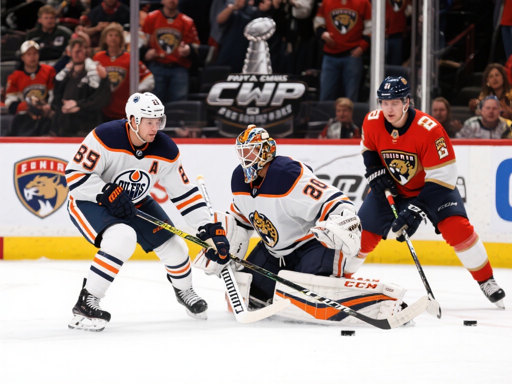 总决赛第四场:油人激战美洲豹巅峰对决 每年的冰球总决赛都是球迷翘首以盼的时刻,