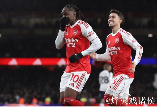 英超-埃泽上演帽子戏法,特罗萨德助攻建功,阿森纳4-1完胜热刺 英超-埃泽上演帽子戏法,特罗萨德助攻建功,阿森纳4-1完胜热刺