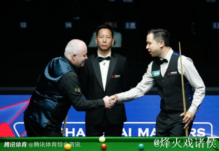 肖国栋以6-4战胜希金斯，晋级斯诺克上海大师赛八强