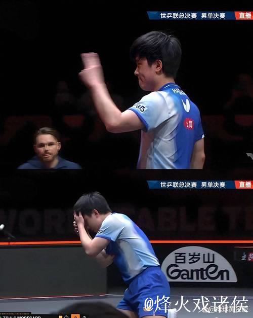 张本智和跪地捂脸!现场摆造型为教练儿子庆生,4次致敬樊振东 张本智和跪地捂脸!现场摆造型为教练儿子庆生,4次致敬樊振东